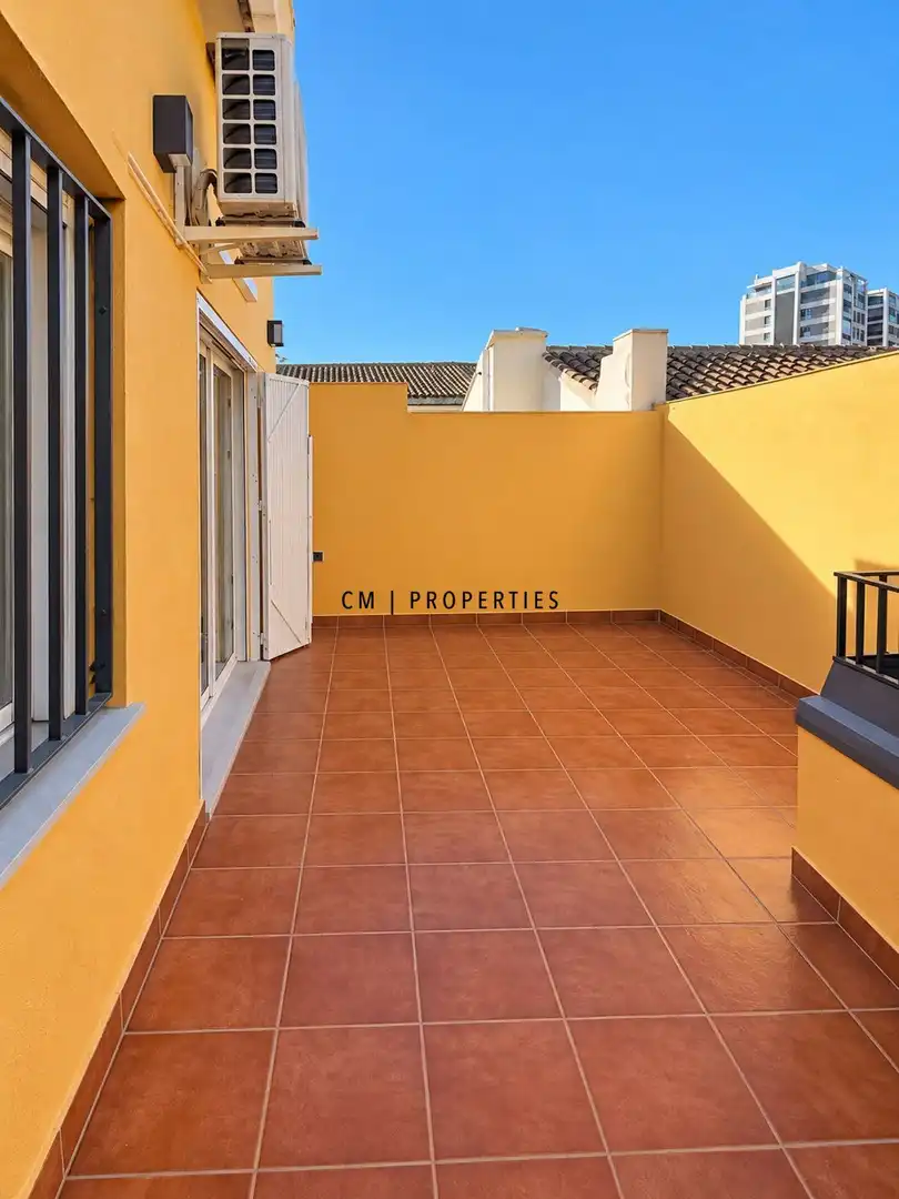 Terraza de Piso de alquiler en Campanar