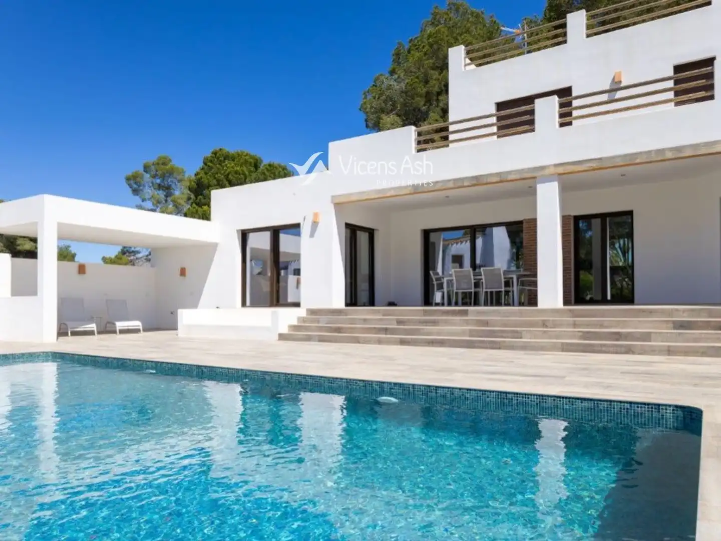 Exterior view of Houses for sale in Jávea / Xàbia  with Air Conditioner, Heating and Terrace