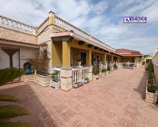 Exterior view of Country house for sale in Sax  with Heating, Terrace and Furnished