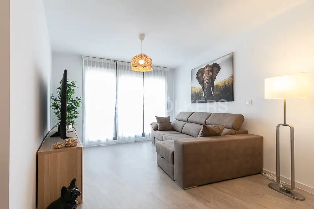 Living room of Flat for rent in Godella  with Air Conditioner, Heating and Swimming Pool