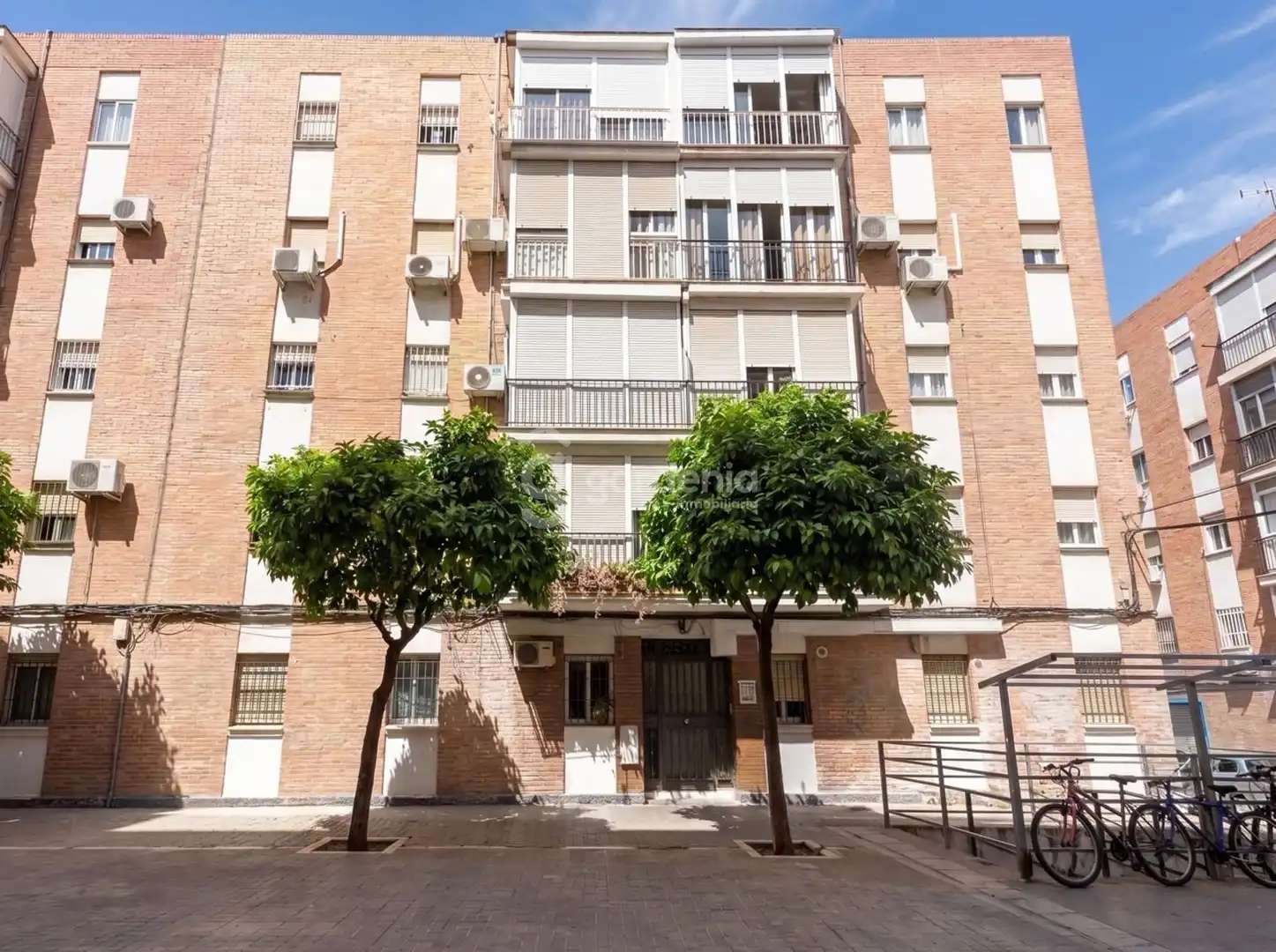 Vista exterior de Piso en venta en Sevilla con Terraza