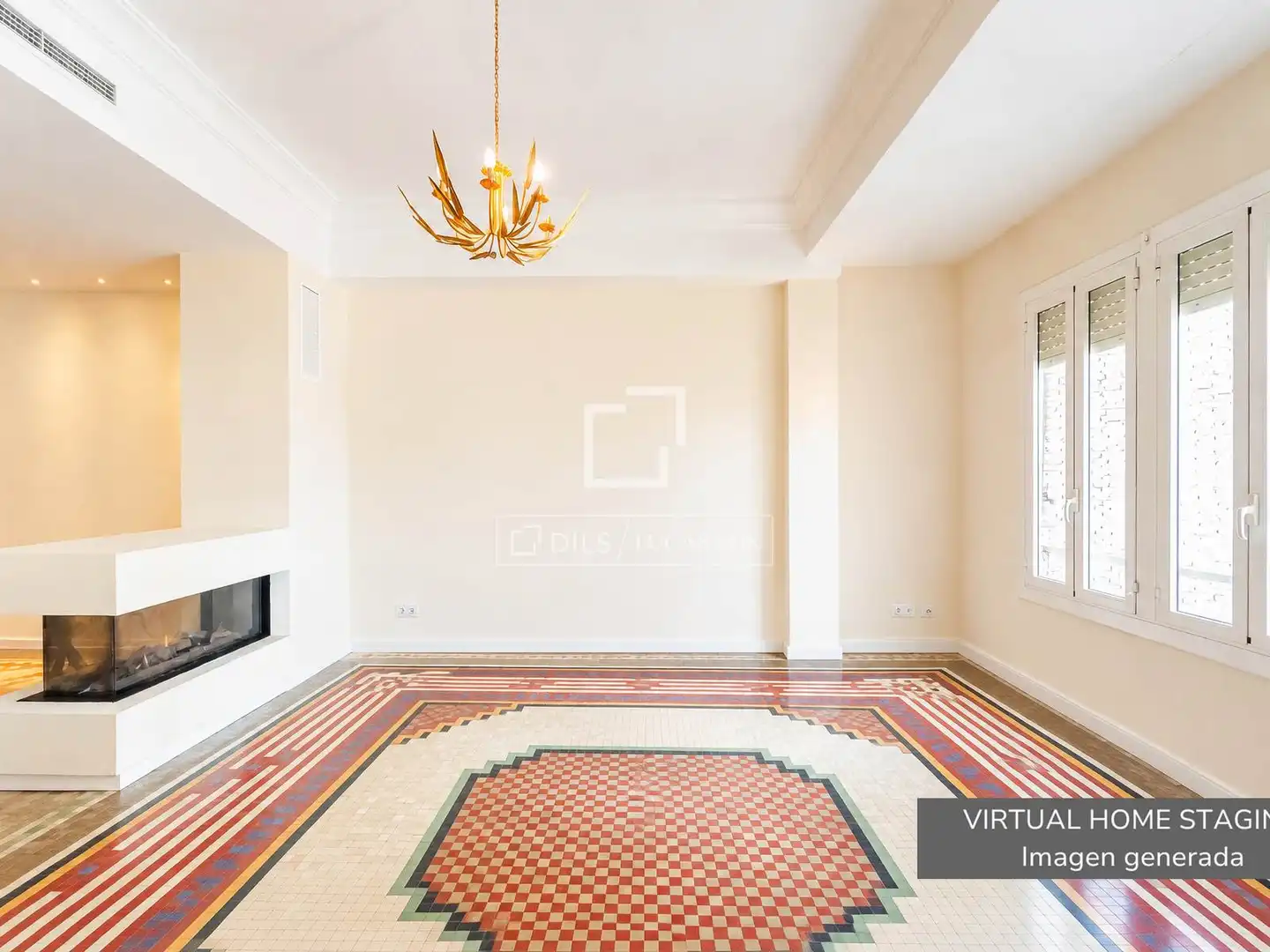 Sala de estar de Piso en venta en L'Eixample