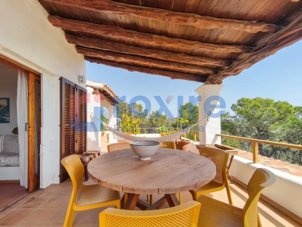 Terrace of Houses for rent in Sant Josep de sa Talaia  with Air Conditioner, Private garden and Terrace
