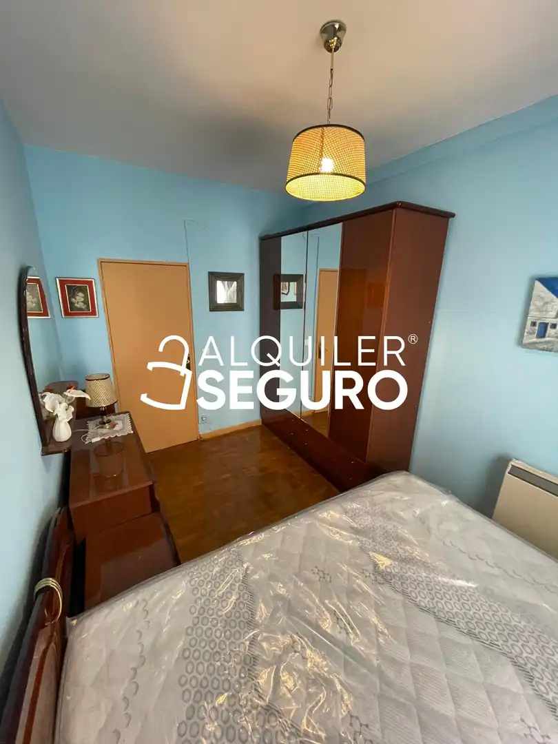 Bedroom of Flat for rent in Madrid  with Terrace and Furnished