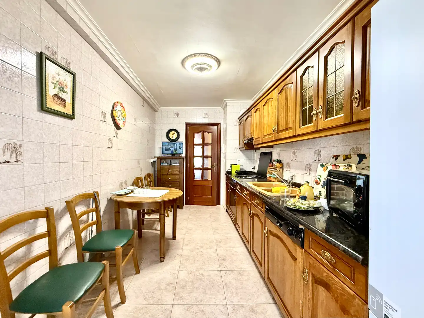 Küche von Wohnung zum Verkauf in Hondarribia mit Heizung, Abstellraum und Balkon