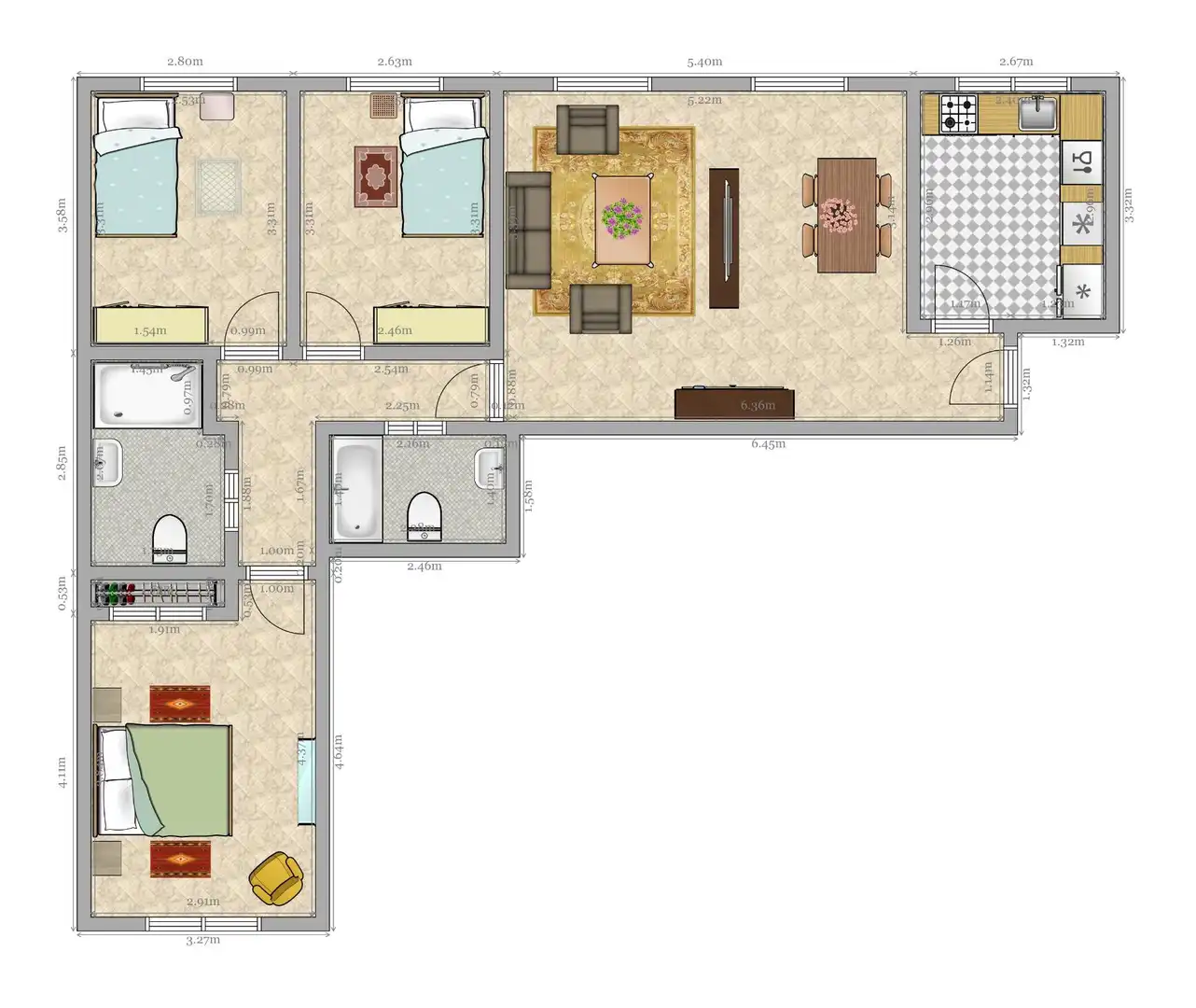 Flat for sale in Sevilla