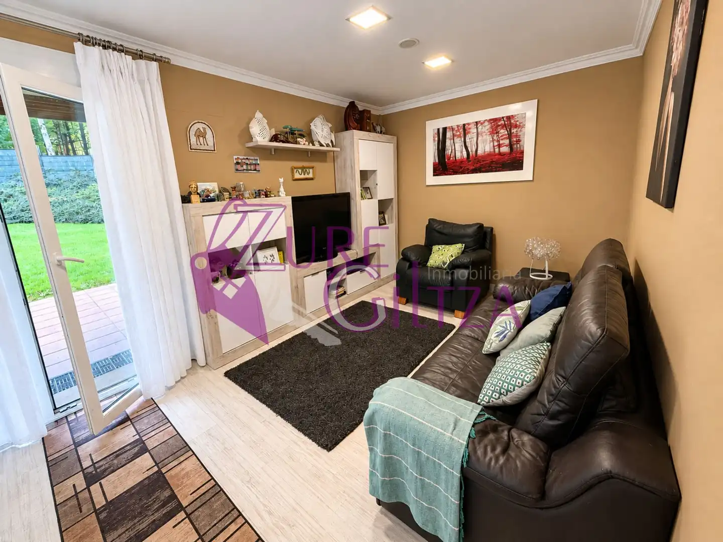 Sala d'estar de Casa o xalet en venda en Lemoa, Bizkaia