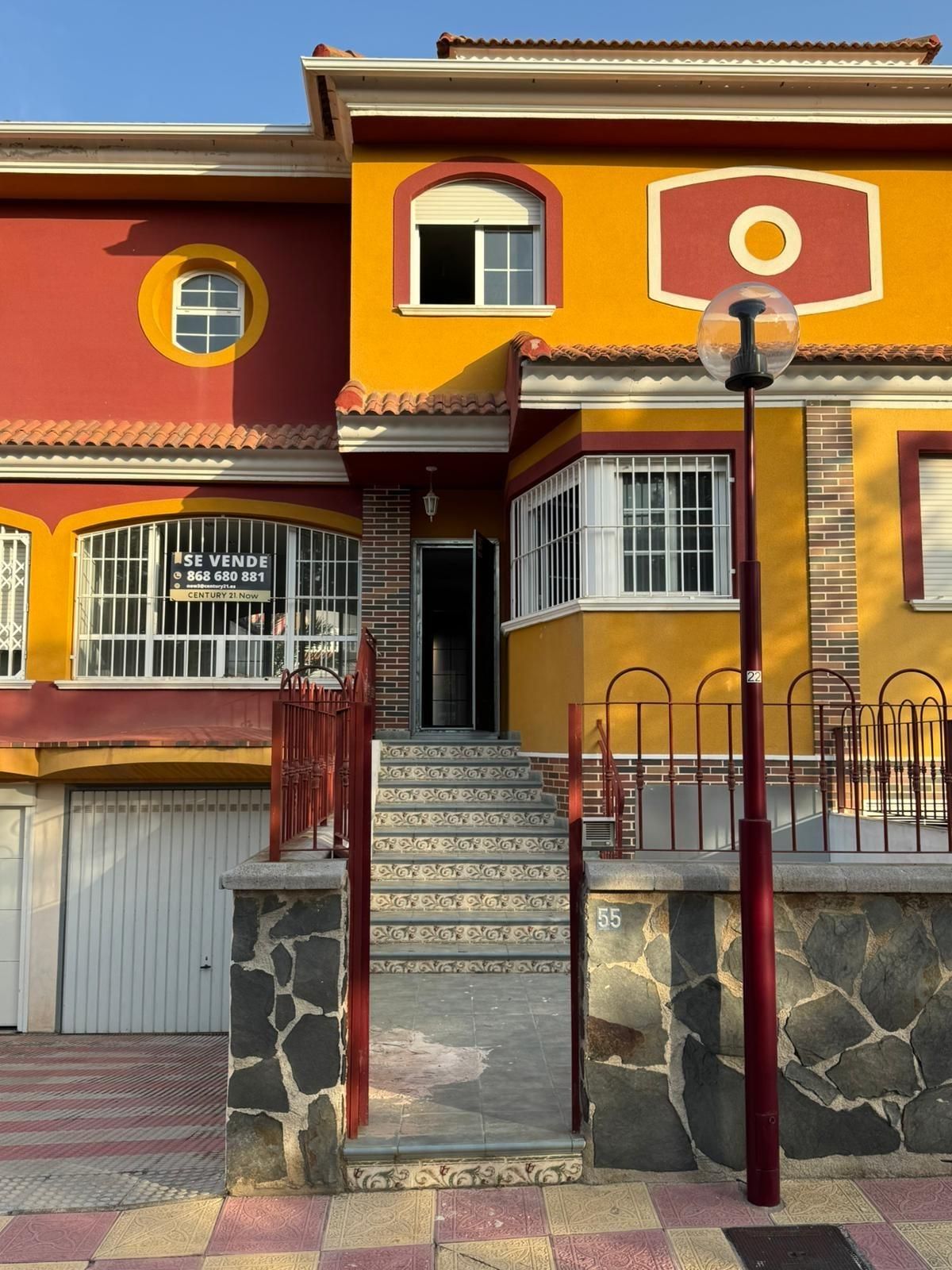 Exterior view of Single-family semi-detached for sale in  Murcia Capital