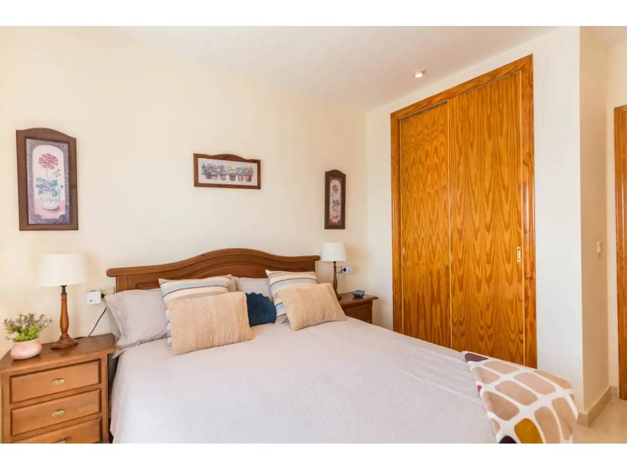 Bedroom of Flat for sale in Cartagena  with Air Conditioner, Terrace and Storage room