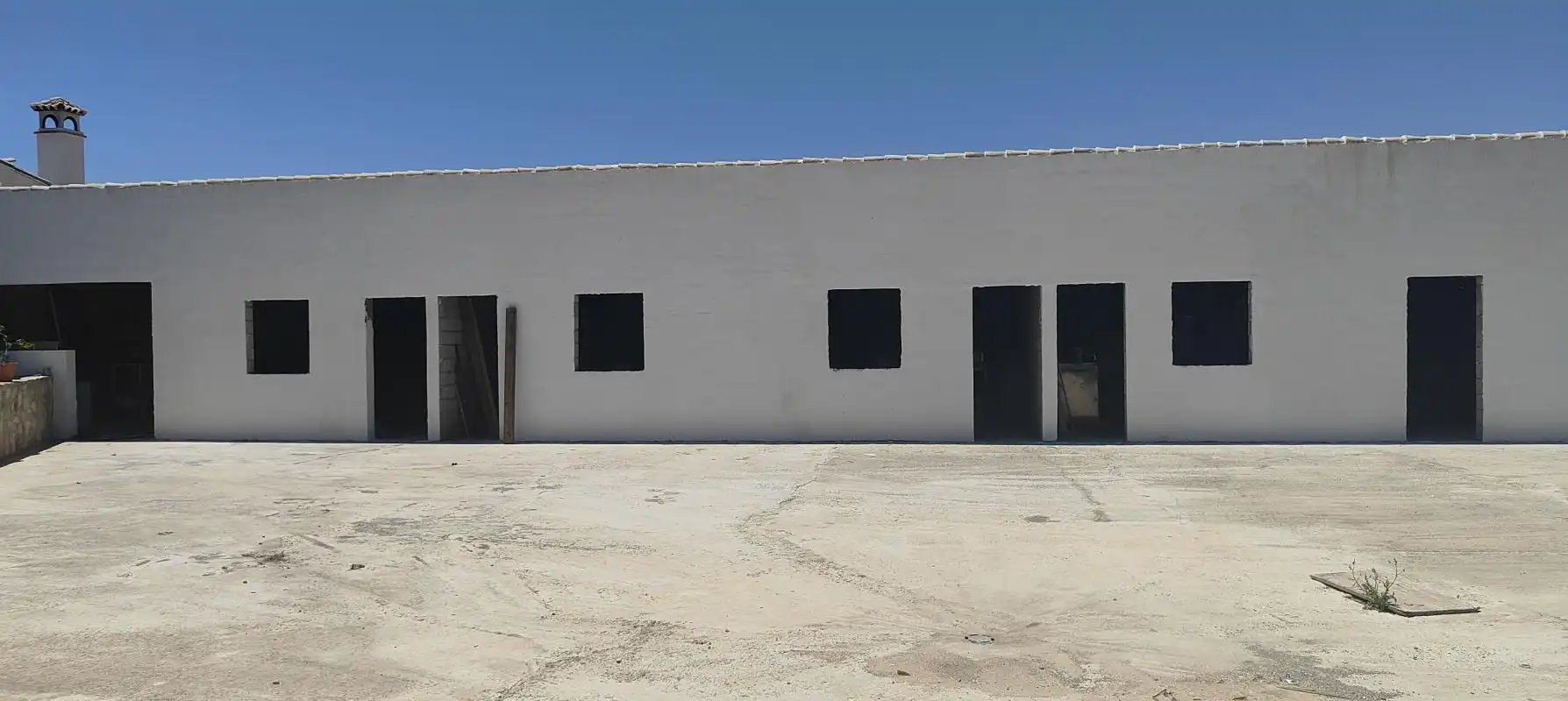 Vista exterior de Finca rústica en venda en Montellano amb Calefacció, Jardí privat i Moblat