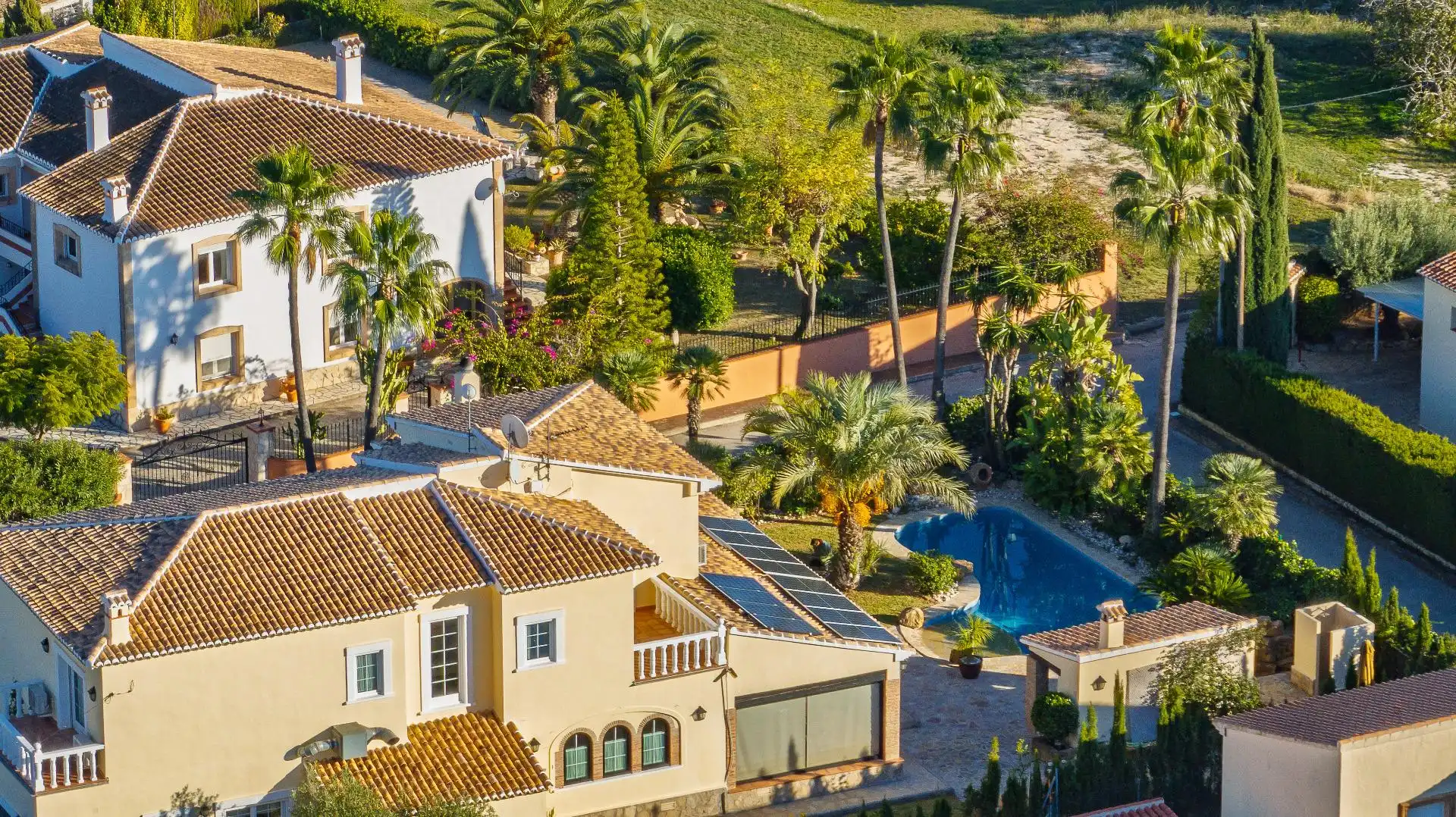 Exterior view of Houses for sale in Jávea / Xàbia  with Air Conditioner, Heating and Private garden