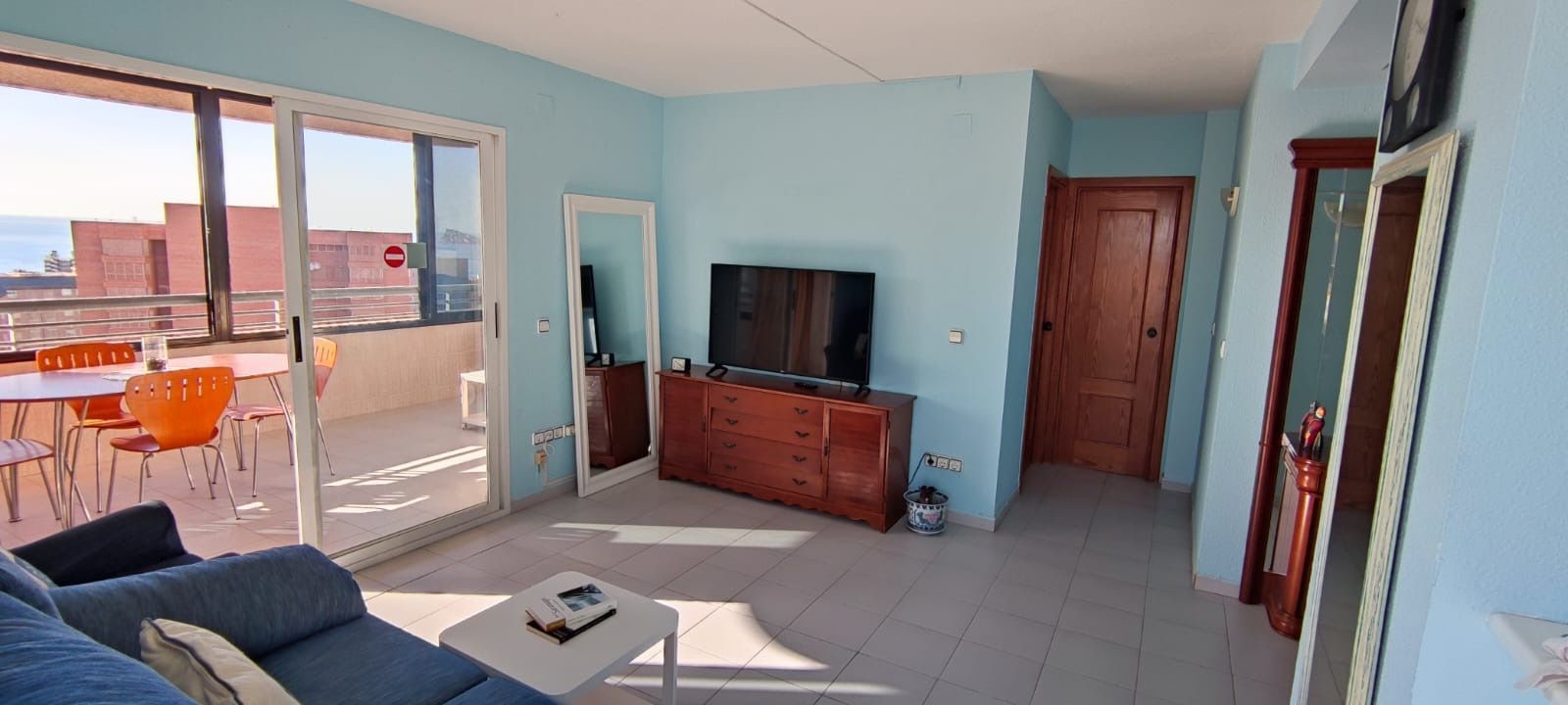 Sala d'estar de Àtic en venda en Benidorm amb Aire condicionat, Calefacció i Terrassa