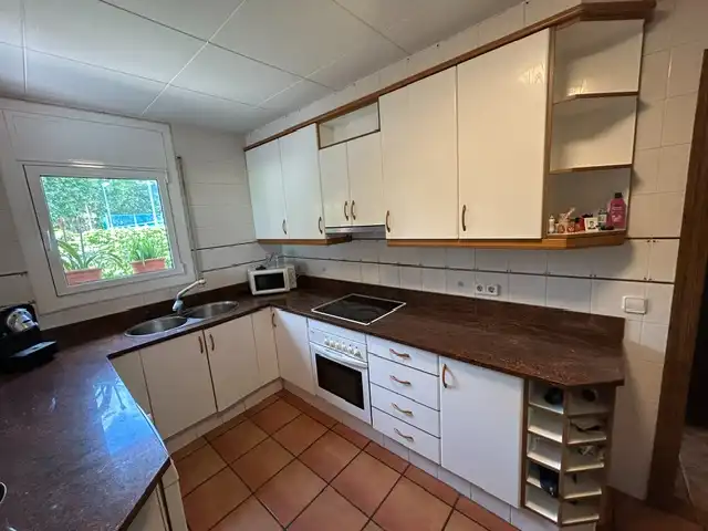 Cocina de Casa o chalet en venta en Santa Maria de Palautordera con Aire acondicionado, Calefacción y Jardín privado