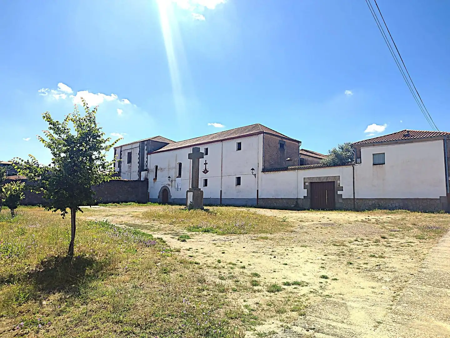 Vista exterior de Casa o xalet en venda en Ledesma amb Calefacció, Jardí privat i Traster