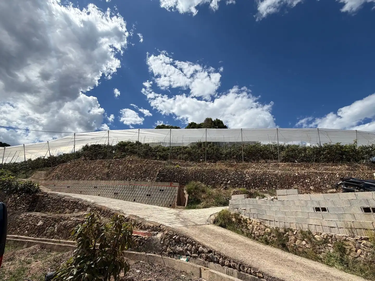 Vista exterior de Finca rústica en venta en Polop