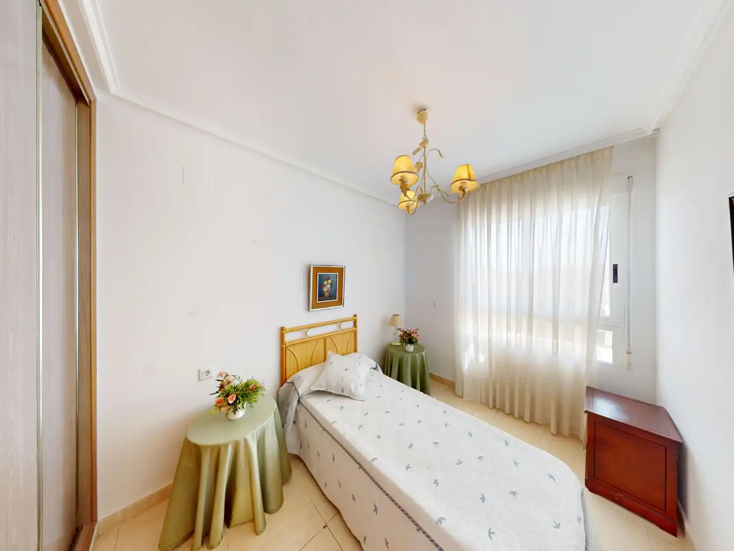 Schlafzimmer von Wohnung zum Verkauf in Alicante / Alacant mit Klimaanlage, Heizung und Terrasse