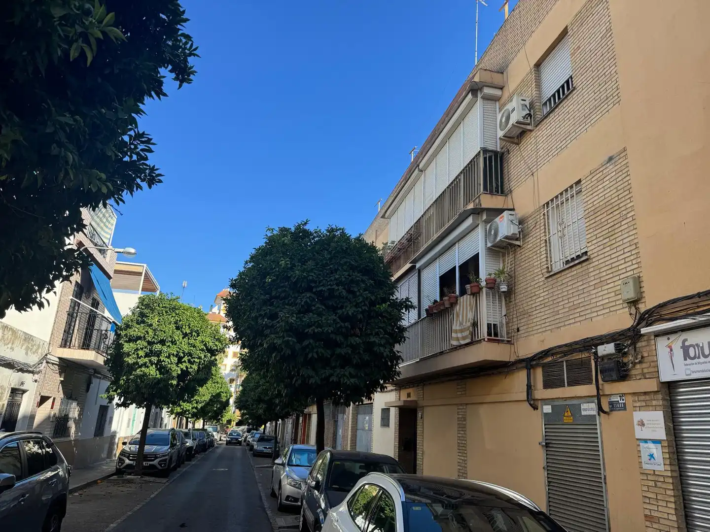 Vista exterior de Piso en venta en Sevilla con Aire acondicionado y Terraza