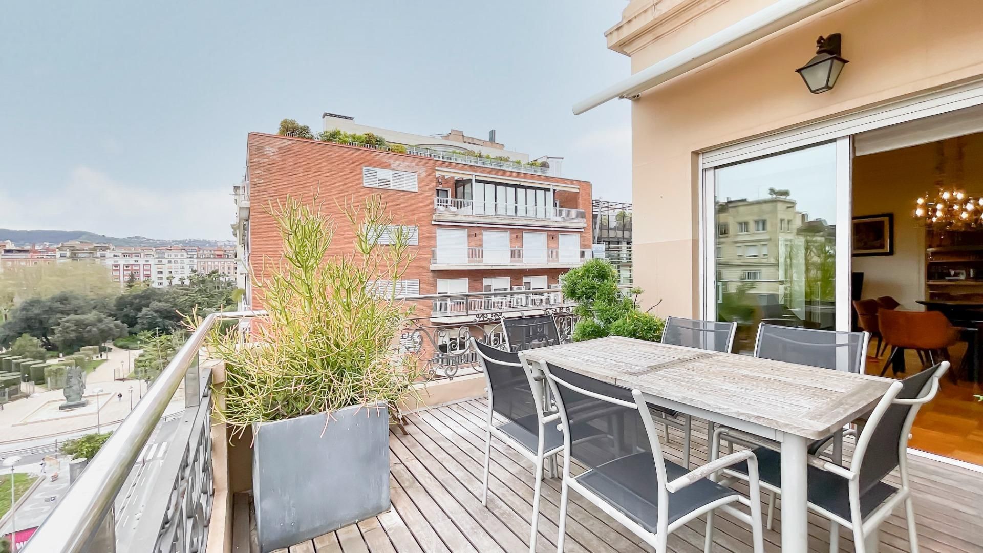 Terrassa de Àtic en venda en  Barcelona Capital amb Aire condicionat, Calefacció i Parquet