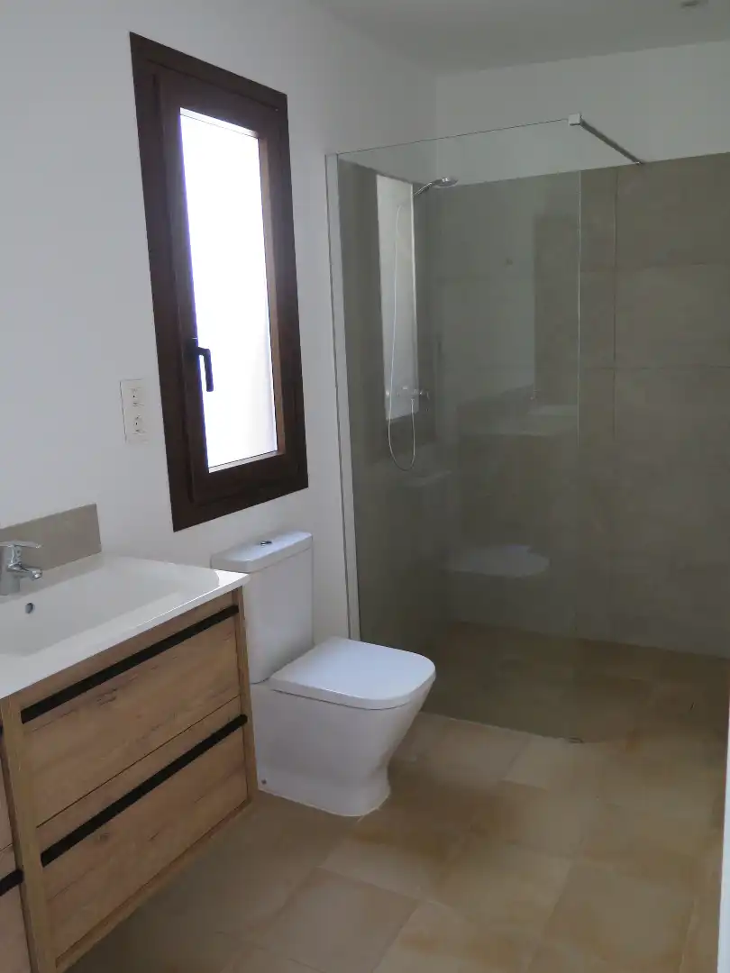 Bathroom of Houses for rent in Sant Andreu Salou  with Heating, Private garden and Terrace