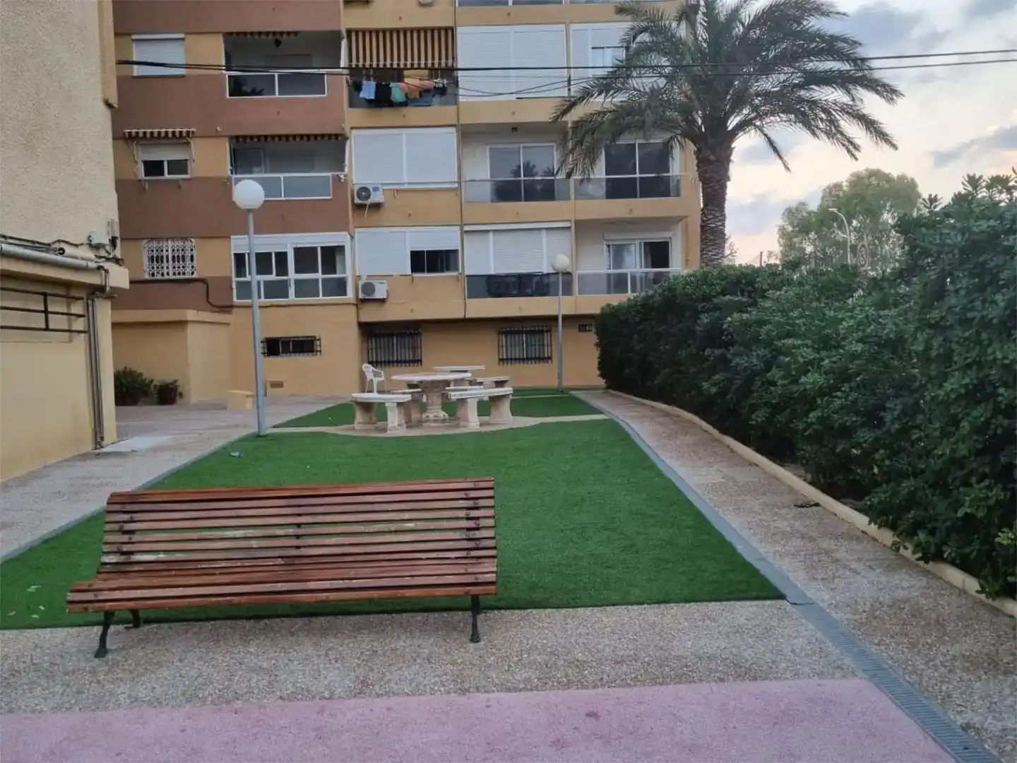 Terrassa de Apartament de lloguer en El Puig de Santa Maria amb Aire condicionat, Jardí privat i Terrassa