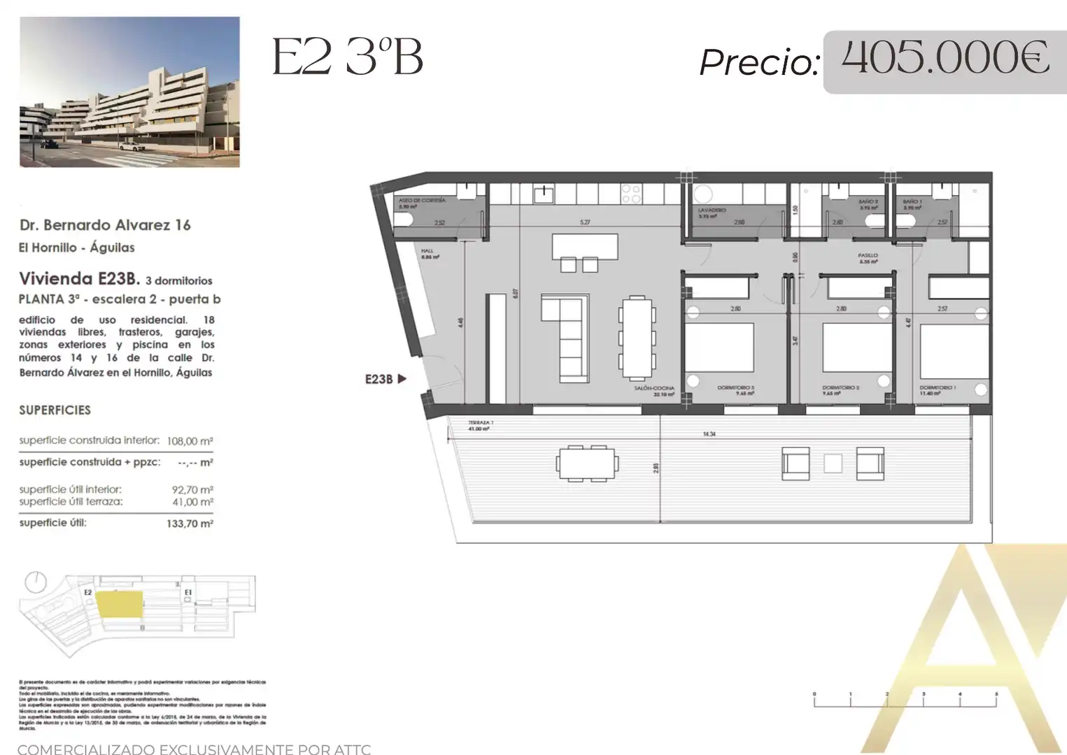 Wohnung mit Terrasse zum Verkauf in El Hornillo, imagen 2