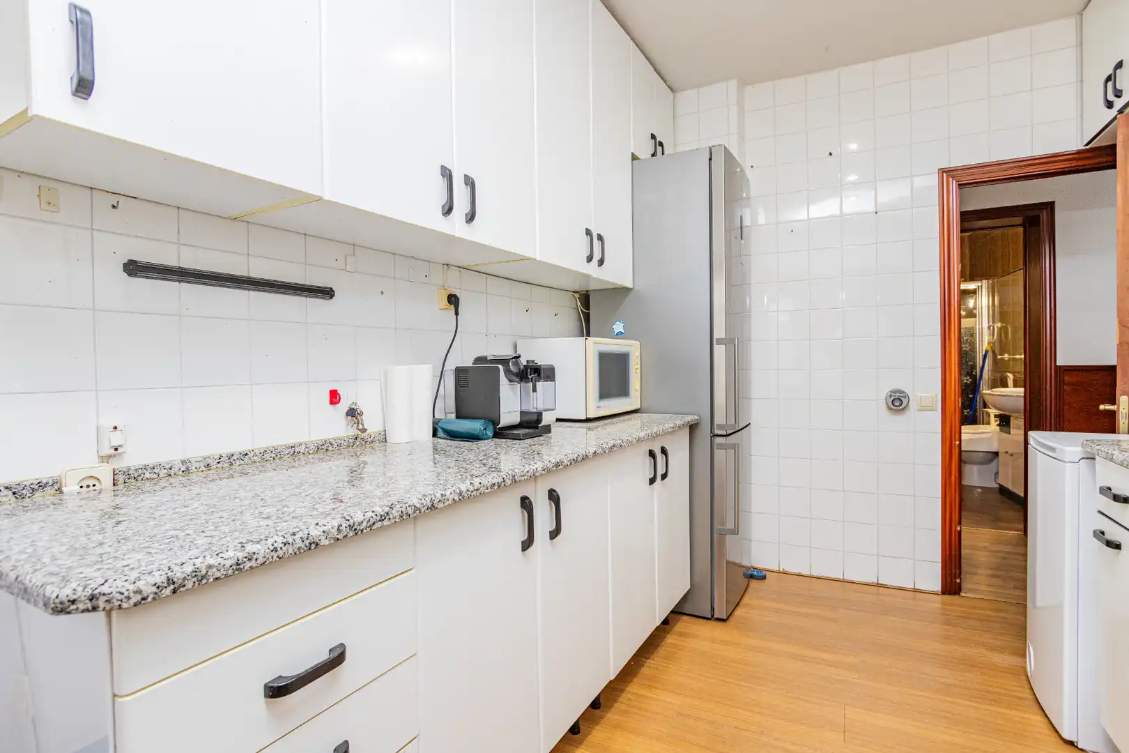 Cuina de Casa o xalet en venda en Moralzarzal amb Calefacció, Parquet i Moblat