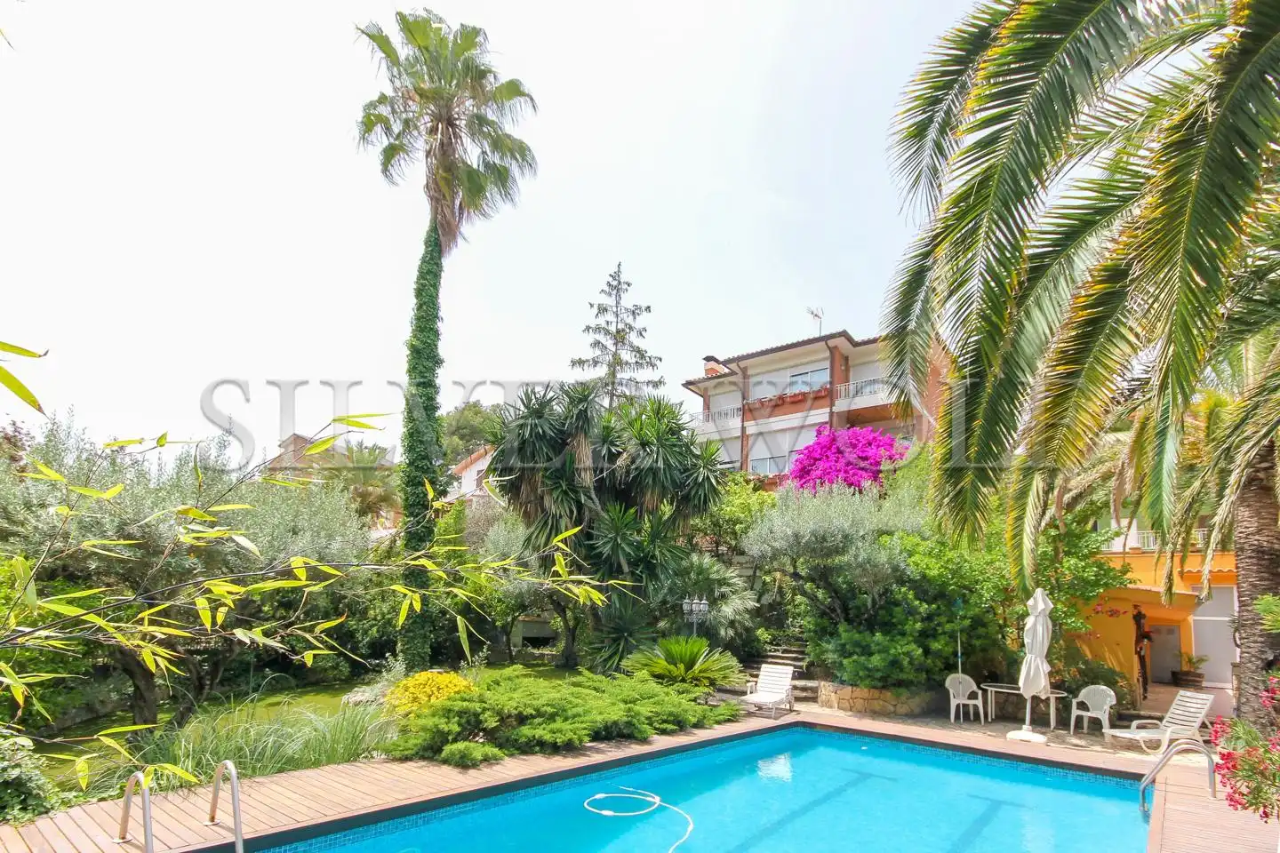 Jardín de Casa o chalet en venta en Vallirana con Calefacción, Jardín privado y Terraza