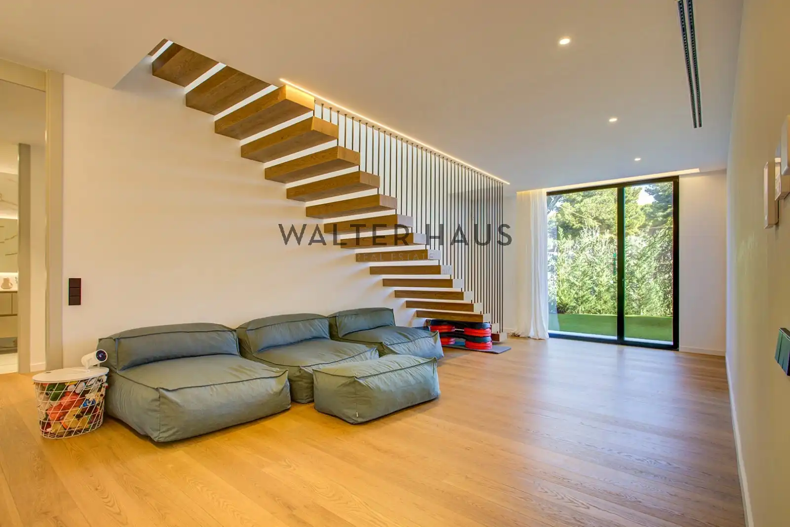 Living room of Houses for rent in Calonge i Sant Antoni  with Air Conditioner, Heating and Private garden