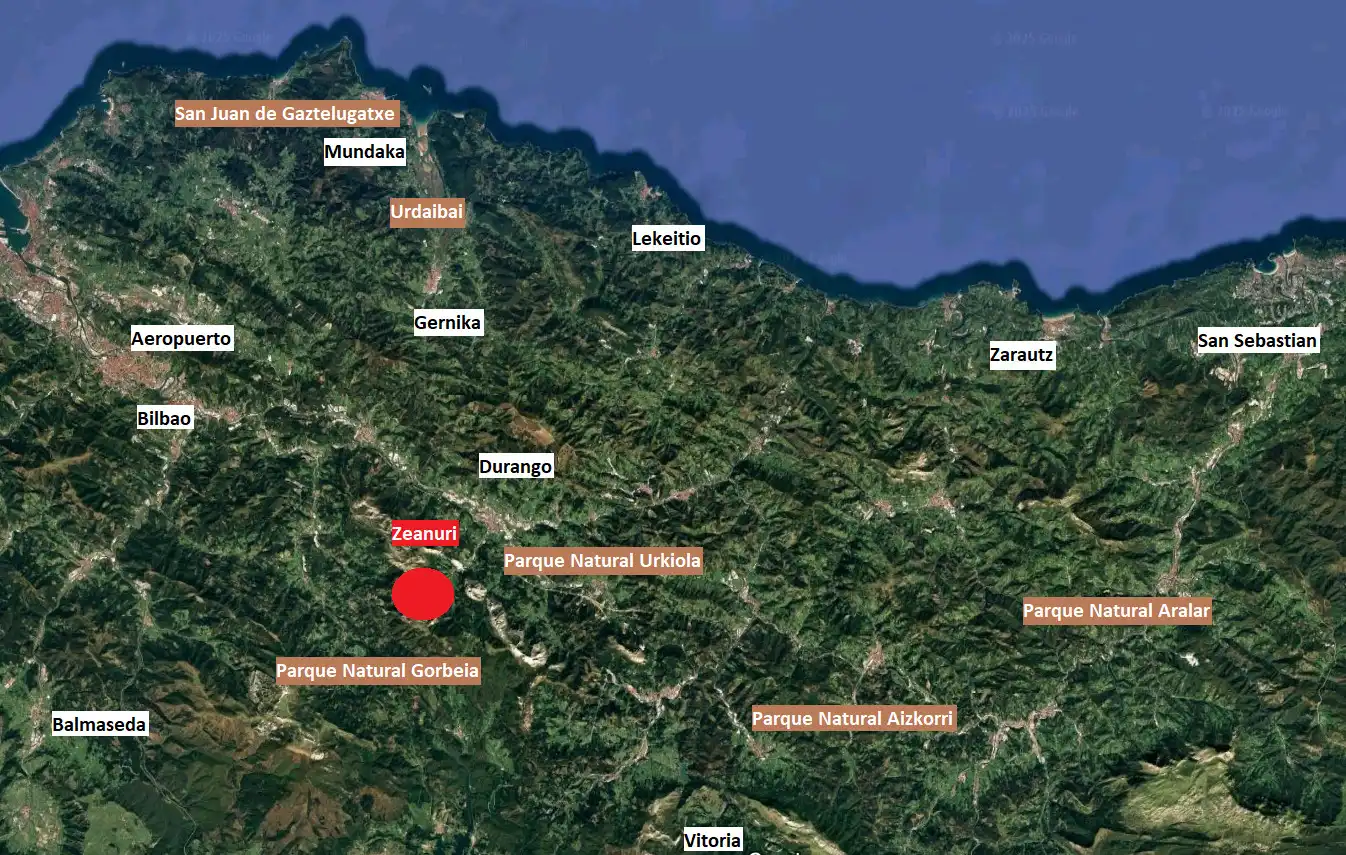 Casa o xalet en venda en Zeanuri amb Calefacció, Jardí privat i Terrassa