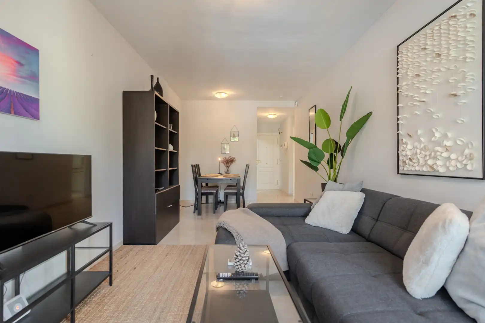 Sala de estar de Apartamento en venta en Arona con Aire acondicionado, Terraza y Amueblado