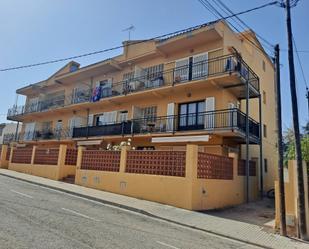 Exterior view of Planta baja for sale in L'Escala  with Air Conditioner, Heating and Terrace