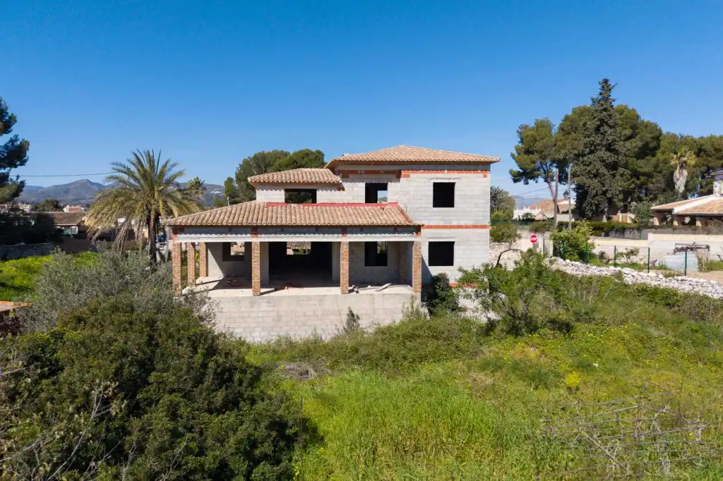 Vista exterior de Casa o xalet en venda en Gata de Gorgos amb Traster