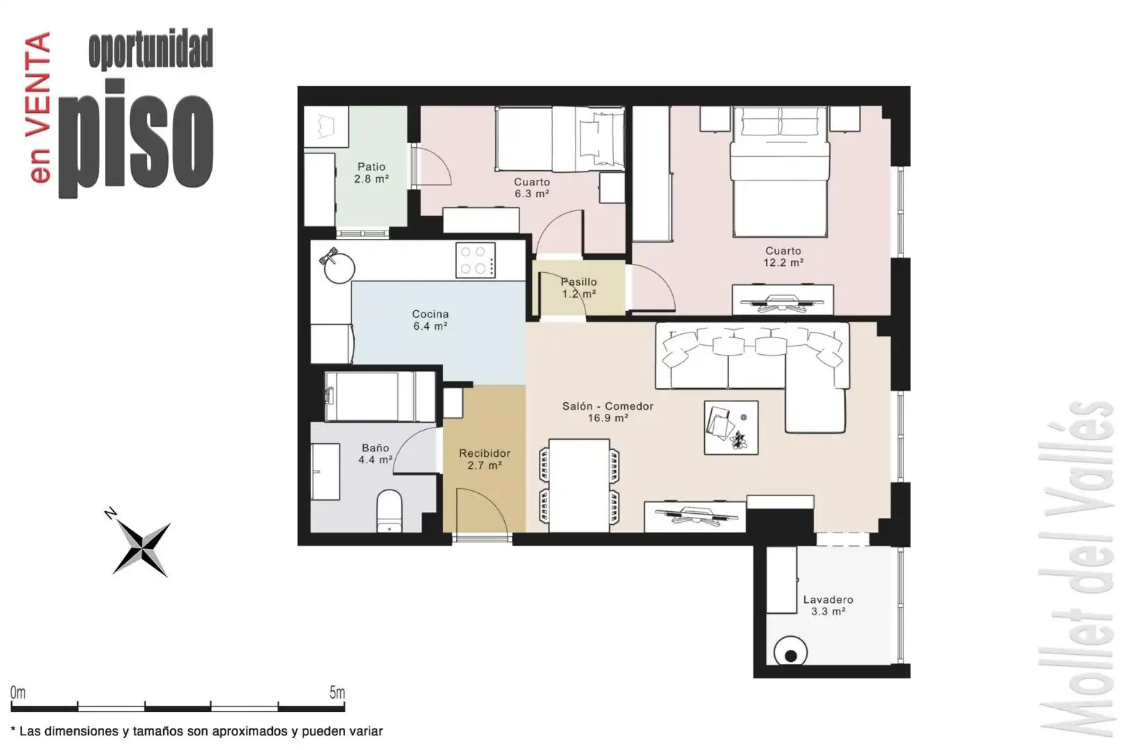Piso en venta en Mollet del Vallès con Aire acondicionado y Parquet