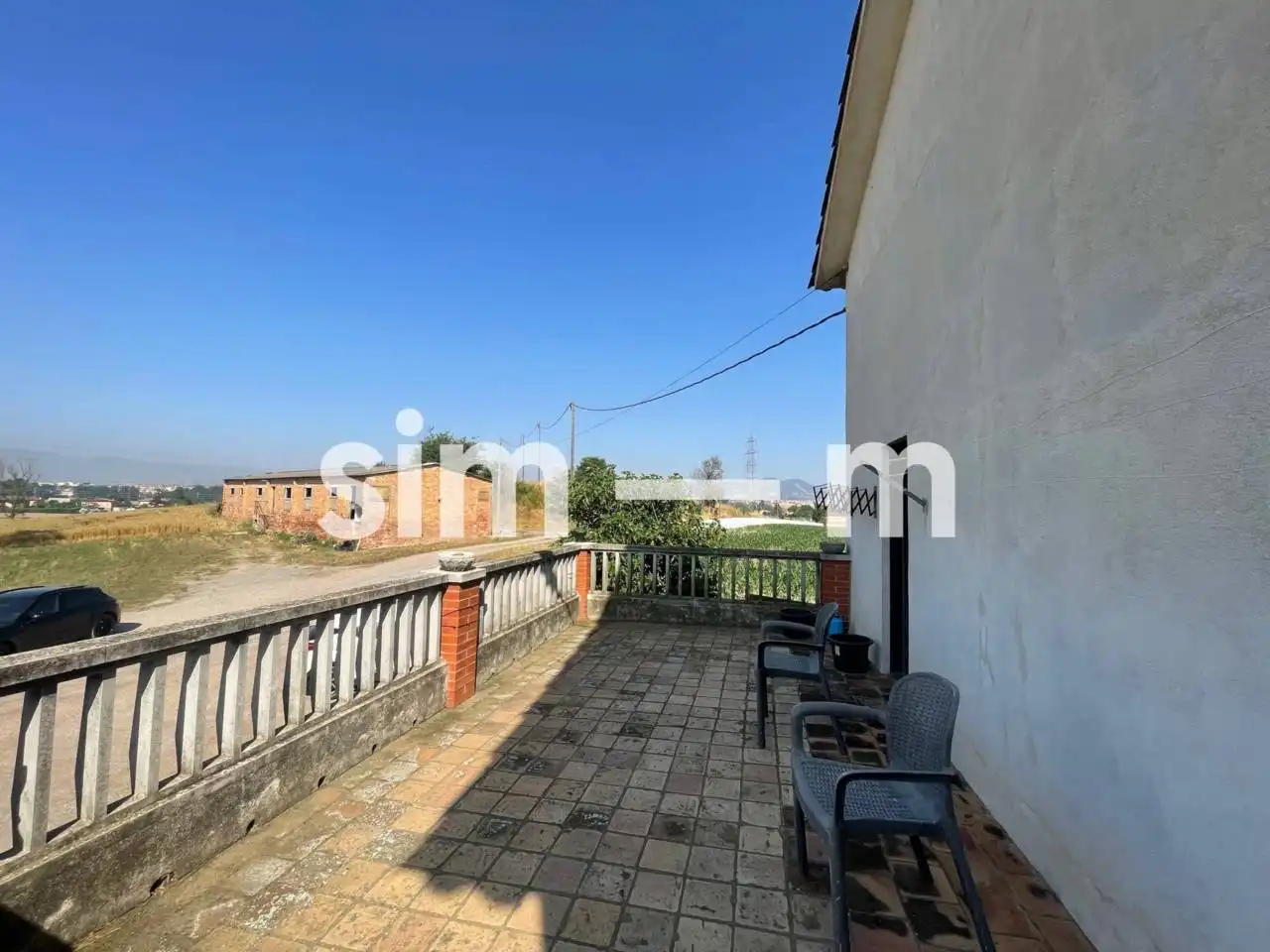 Vista exterior de Finca rústica en venta en Santa Eugènia de Berga con Jardín privado y Terraza