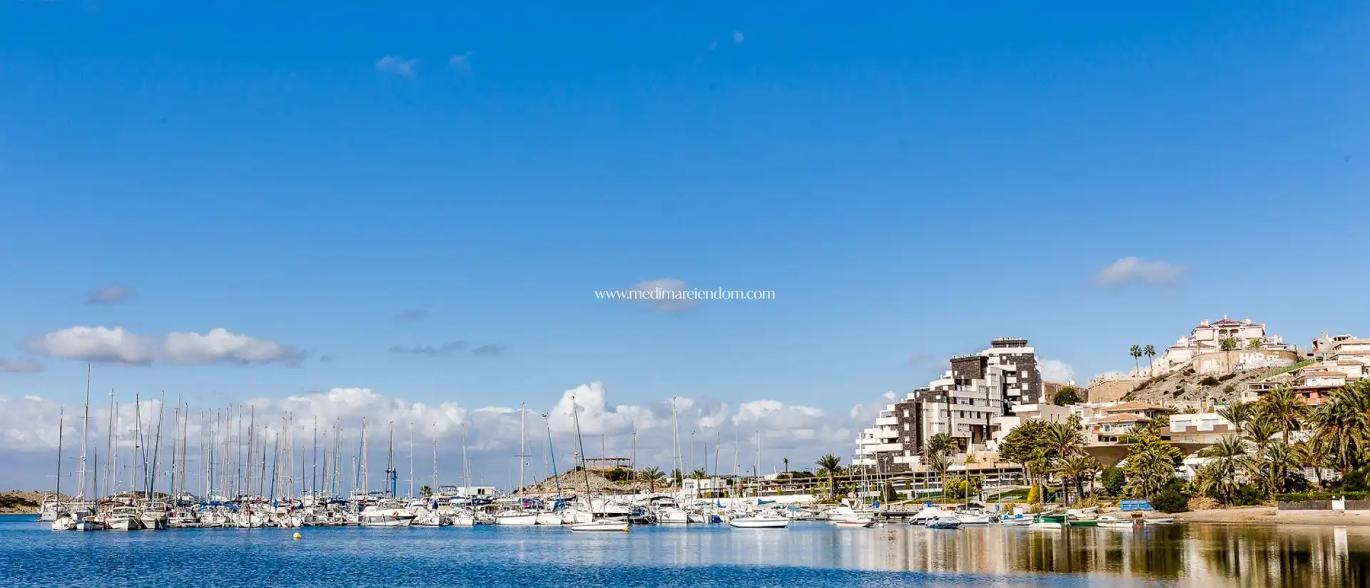 Exterior view of Duplexes for sale in La Manga del Mar Menor  with Air Conditioner, Heating and Private garden