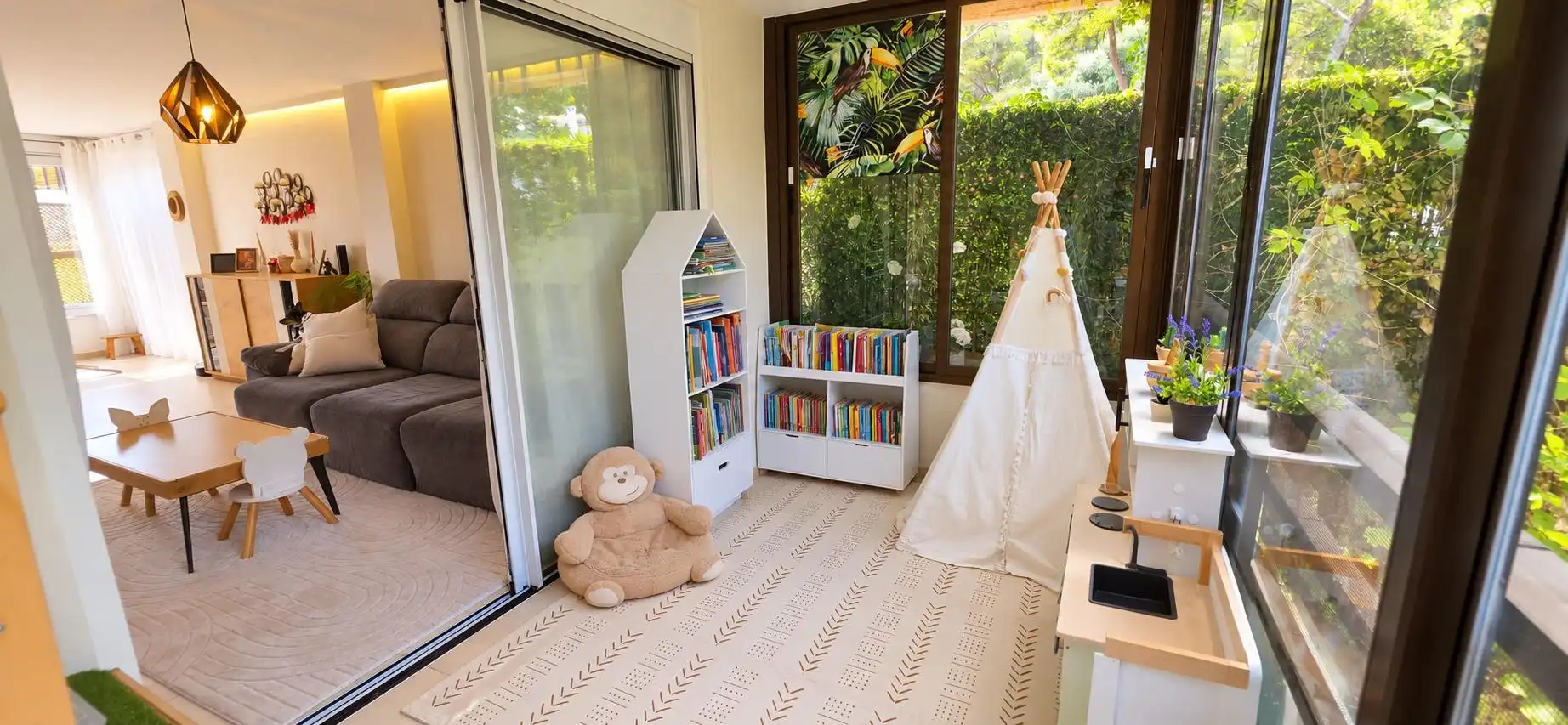 Wohnzimmer von Wohnung zum Verkauf in Cas Català - Illetes