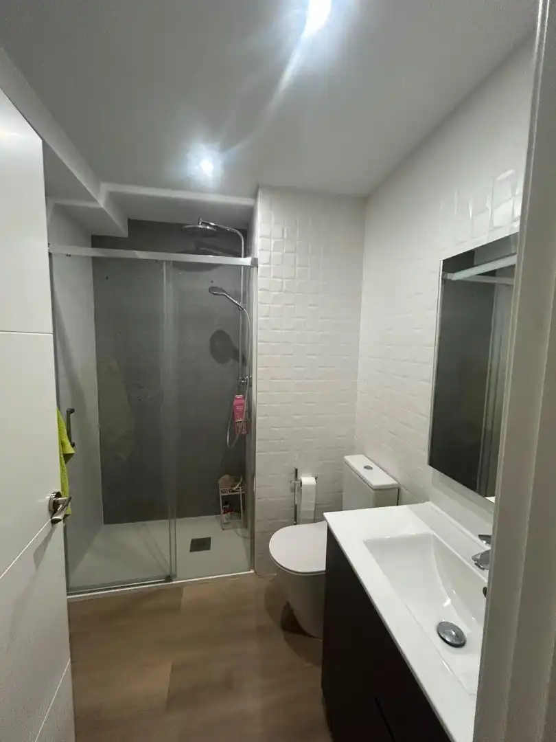 Bathroom of Apartments for rent in  Logroño  with Air Conditioner, Parquet flooring and Terrace
