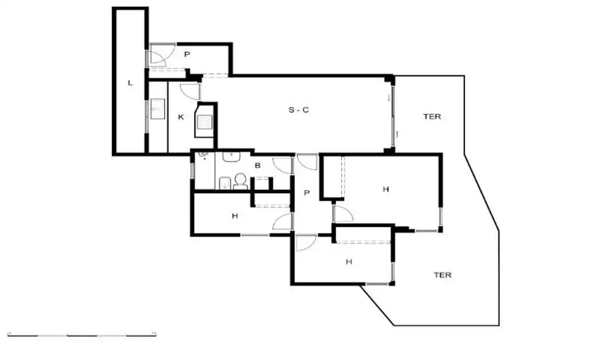 Apartment with pool for sale in RAMON CASAS, imagen 37