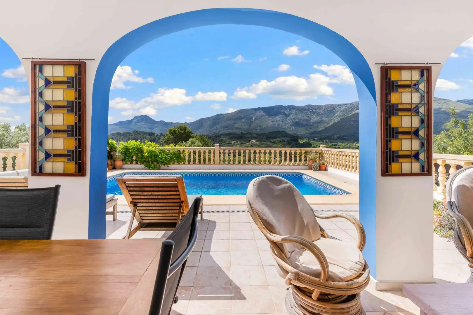 Terraza de Casa o chalet en venta en Murla con Aire acondicionado, Calefacción y Jardín privado