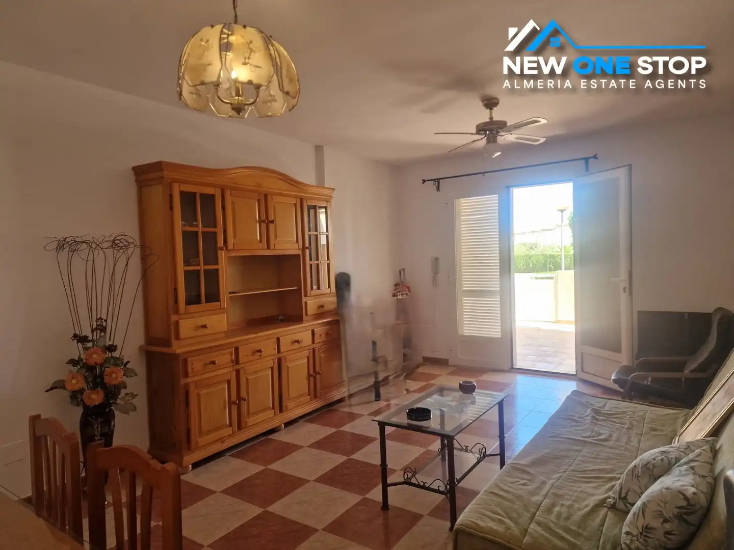 Living room of Detached homes for sale in Garrucha  with Terrace, Furnished and Oven
