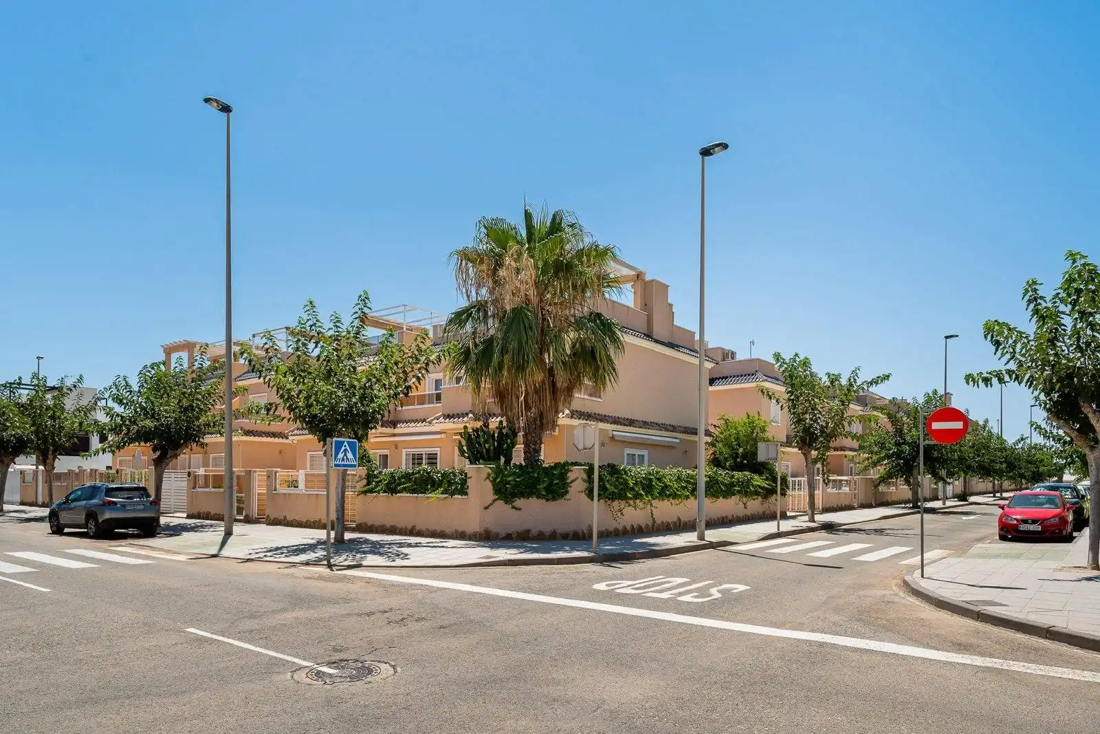 Exterior view of Detached homes for rent in Pilar de la Horadada  with Air Conditioner, Heating and Private garden
