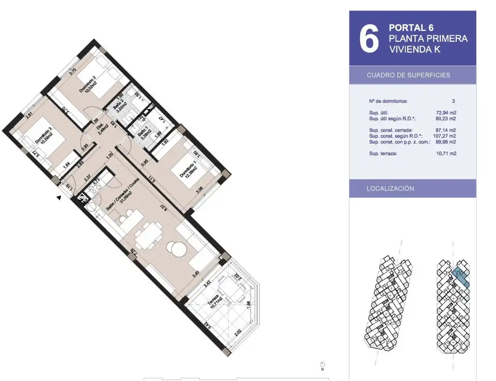 Apartament amb piscina en venda a Urbanización Santa Rosa, imagen 10
