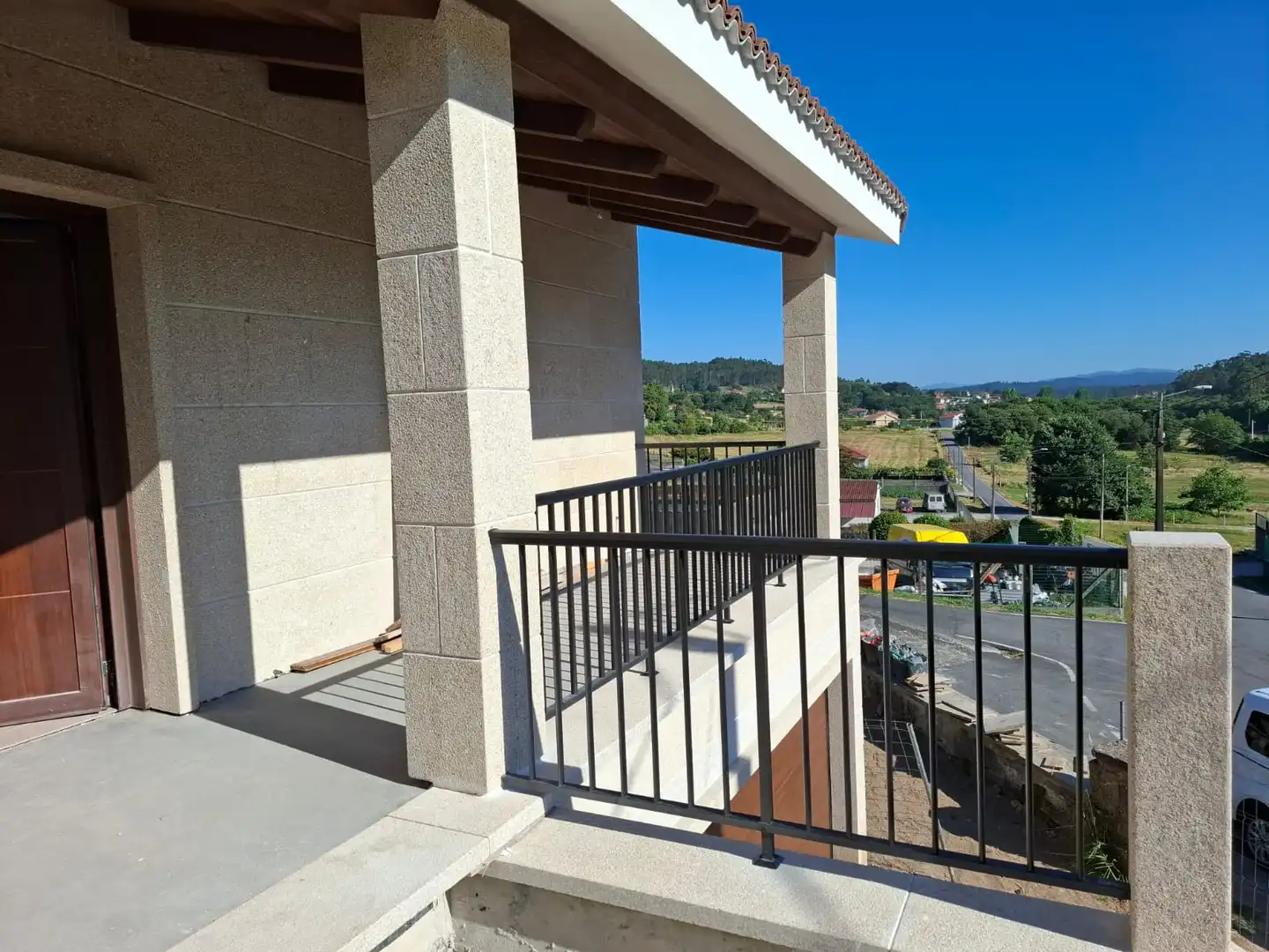 Terraza de Casa o chalet de alquiler en Santiago de Compostela  con Se aceptan mascotas
