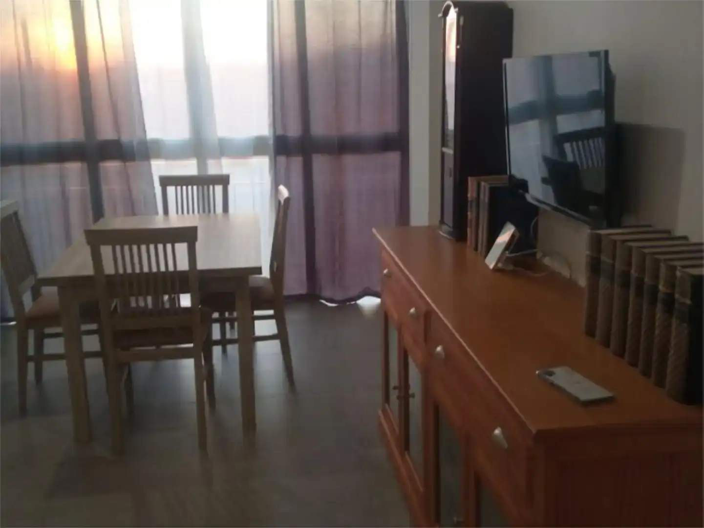 Dining room of Flat for rent in Andújar  with Air Conditioner and Furnished