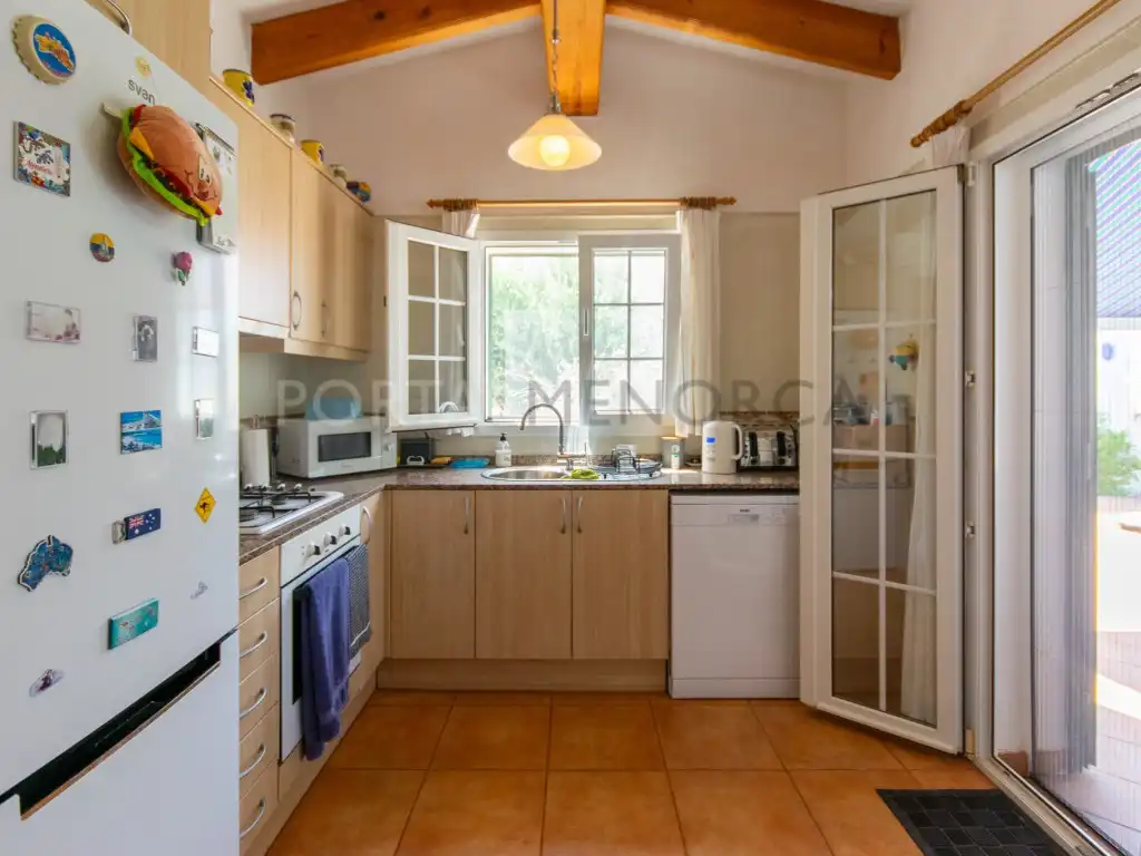 Kitchen of Houses for sale in Alaior  with Air Conditioner and Swimming Pool