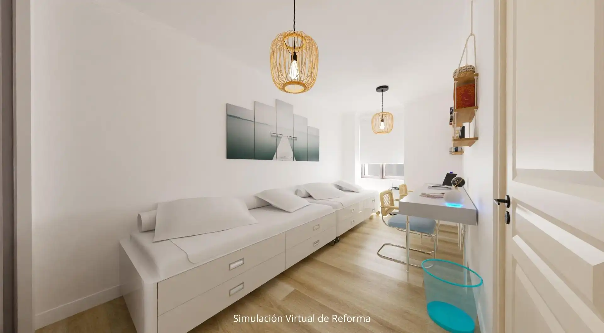 Bedroom of Flat for sale in Bilbao   with Balcony