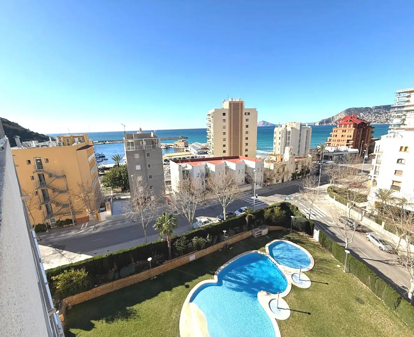 Bedroom of Apartments for sale in Calpe / Calp  with Air Conditioner, Heating and Private garden