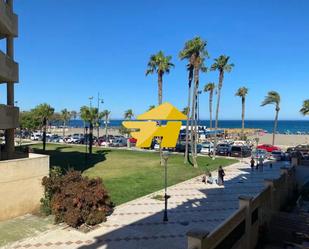 Vista exterior de Pis de lloguer en Torremolinos amb Aire condicionat, Jardí privat i Piscina