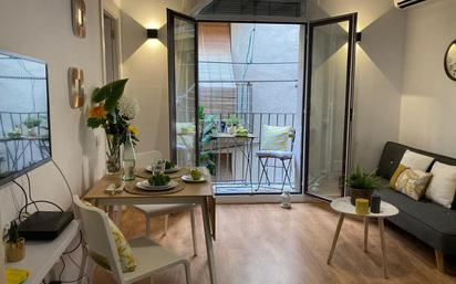 Dining room of Flat for sale in  Barcelona Capital  with Air Conditioner, Heating and Furnished