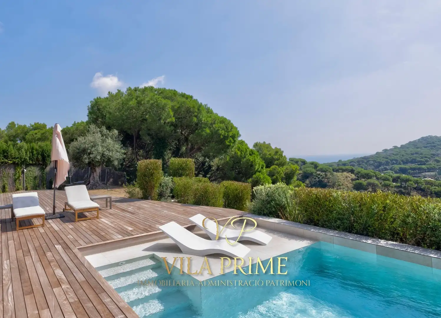 Garden of Houses for sale in Cabrils  with Air Conditioner, Heating and Private garden
